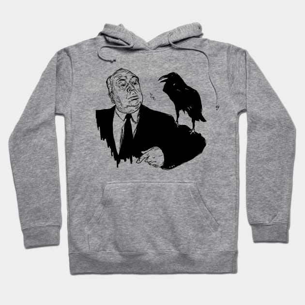 Hitchcock Hoodie by TheBakedBanshee